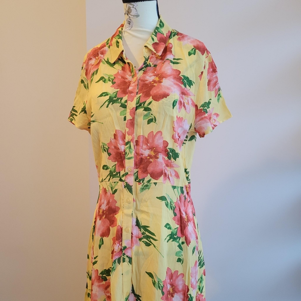 Forever 21 Floral Skater Dress